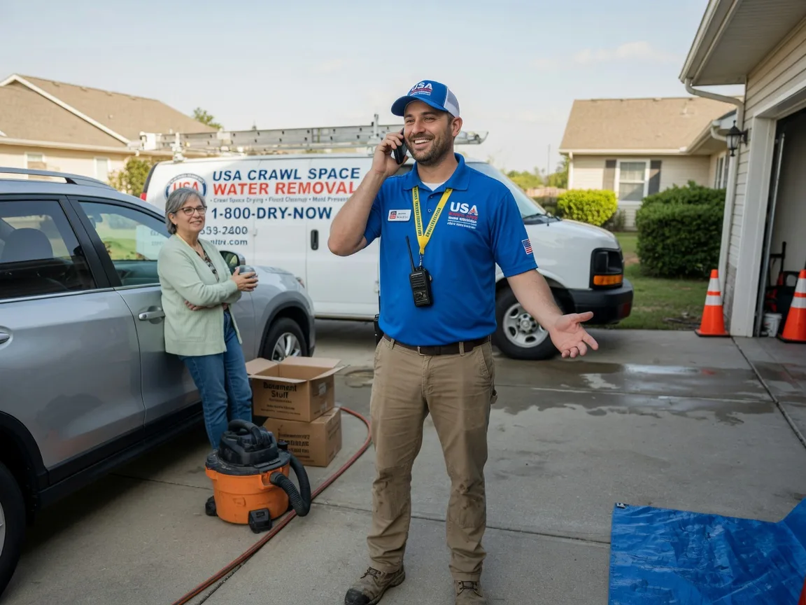 Crawl Space Water Removal Marne, IA FAQs